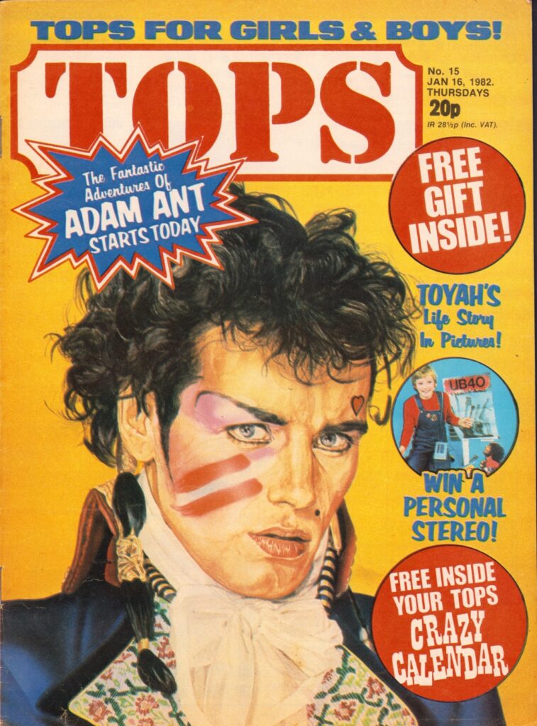 The Fantastic Adventures of Adam Ant STARTS TODAY